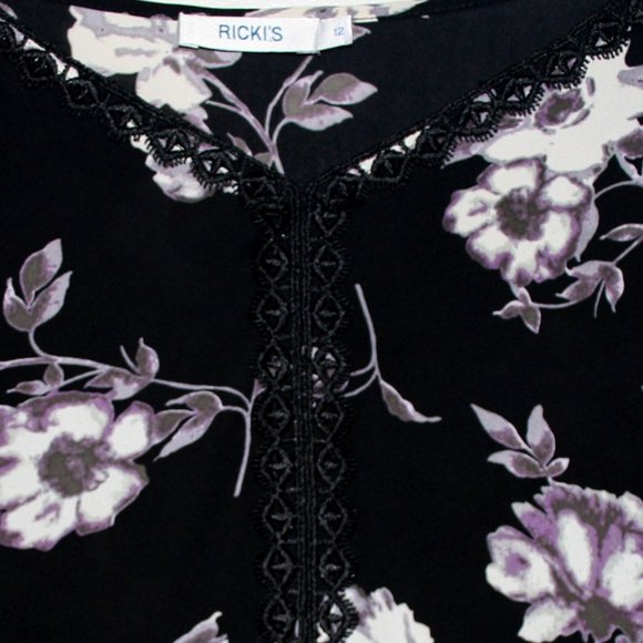 Ricki's - Black - Blouse - Picture 2 of 4